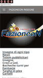 Mobile Screenshot of fazioneon.com